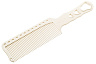 Расчёска с ручкой  для стрижки под машинку Y.s.park 282 white, белая
