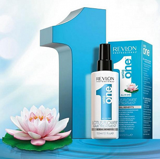 Маска-спрей несмываемая  Uniq One LOTUS 150 мл