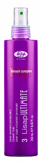 Разглаживающий, термо-защищающий флюид для волос 3-LISAP ULTIMATE STRAIGHT FLUID,250 мл