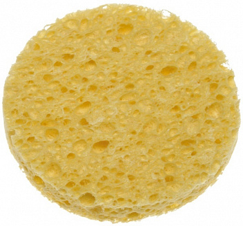 Комплект спонжей для ухода за кожей 70 мм 12 шт EUROSTIL