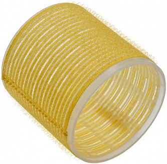 Бигуди на липучке желтые 66 мм (6 шт) SIBEL