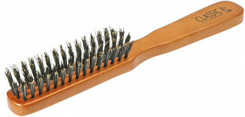 Щетка для волос Classic натуральная щетина 4-рядная SIBEL