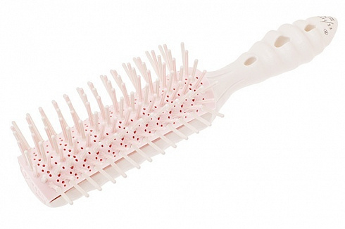 Щётка для укладки волос Y.s.park Lap 32 White/Pink mix Dragon Air Vent Styler, бело- розовая, продувная