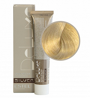 Estel Professional 10/0 крем-краска  Deluxe silver, светлый блондин 60 мл