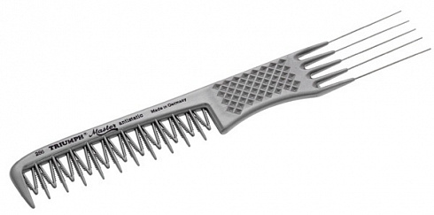 Расчёска Вилка металлическая для начёса, Triumph