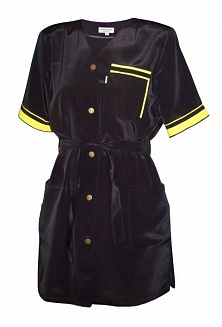 Халат парикм.Sunline черный L