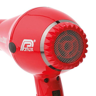 Фен для сушки волос Parlux 3200 Plus, красный, мощность -1900 Вт