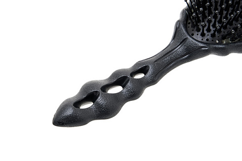 Щетка для волос Y.s.park Eco Styler Az34 black, антистатическая, черная, теплостойкая до 220 градусов, 85 г