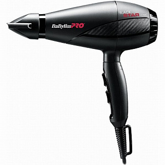 Фен BaByliss Pro Black Star ionic 2200 Вт