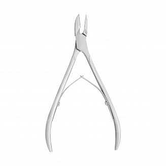 Nippon Nippers. Кусачки для кутикулы. Лезвие 12 мм. Двойная пружина. Матовые