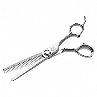 Ножницы филировочные Mizutani Solid TH 30, 30 зубцов, 6.0, эргономичный дизайн, японская сталь