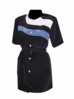 Халат парикмахерский Niagara черный  размер M