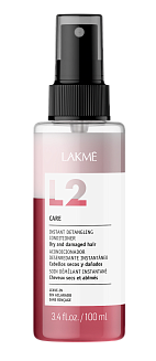 Кондиционер двухфазный Lakme L2 Care, арт. 45553, для экспресс-ухода за сухими волосами, 100 мл