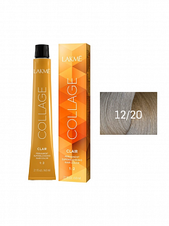 Краска для волос Lakme Collage new 12/20, суперосветляющий фиолетовый, 60 мл