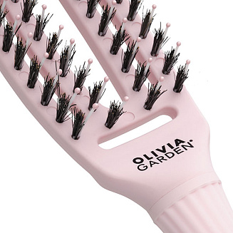 Щетка для волос Fingerbrush Care Iconic BoarNylon Pastel Pink S
