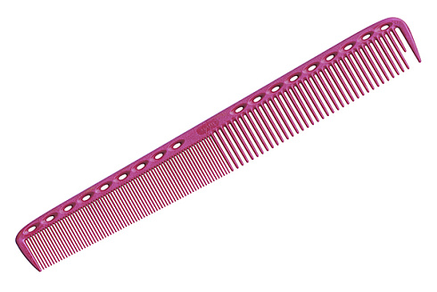 Расчёска для стрижки  Y.s.park 335 pink, универсальная, розовая, 21.5 см