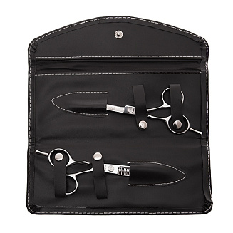 Комплект парикмахерских ножниц в чехле