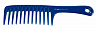 Расчёска с ручкой синяя, Comair