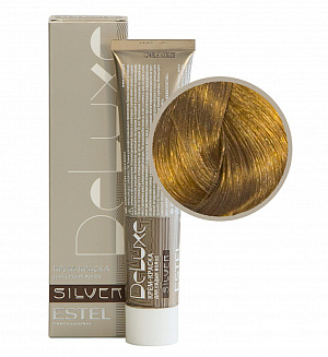 Estel Professional 9/37 крем-краска  Deluxe silver, блондин золотисто-коричневый 60 мл