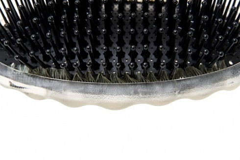 Щетка для волос Y.S.park Eco Styler Az34, антистатическая, прозрачная, теплостойкая до 220 градусов, 85 г