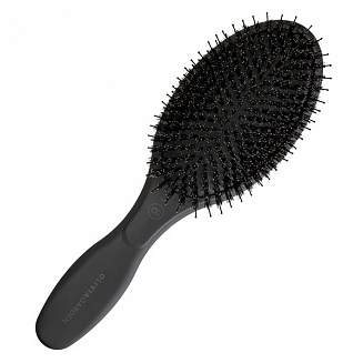 Щетка для укладки волос EXPERT CARE OVAL Boar  Nylon Bristles Black Label