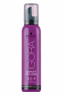 Краска для волос Schwarzkopf Igora Expert Mousse мусс 9,5-4 100 мл