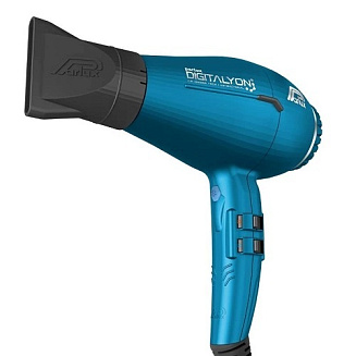 Фен для сушки волос Parlux Digitalyon P-DGALN- синий, цифровой, мощность- 2400вт