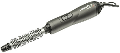 Фен- щетка Babyliss Pro BAB2675TTE , покрытие титан/турмалин, диаметр -19 мм, 2 режима температуры, не вращается