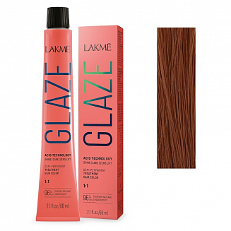 Краска для волос Lakme Glaze 8/65 MochaRose, полуперманентная, без аммиака, мокка, 60 мл