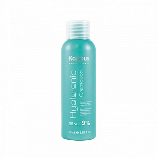 Кремообразная окислительная эмульсия Kapous laquo;Hyaluronic Cremoxonraquo; с Гиалуроновой кислотой  9%, 150 мл