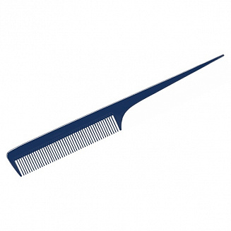 Расческа для стрижки с пластиковым хвостиком