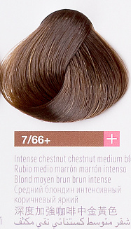 Краска для волос Lakme Collage new 7/66, средний блондин интенсивный коричневый , 60 мл