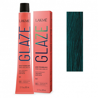 Краска для волос Lakme Glaze  OceanVibes, полуперманентная, без аммиака , оттенок океан, 60 мл