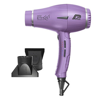 Фен Parlux Ethos P-ETH-сирень, цифровой, ионизация, 3 скорости, 3 температурных режима, мощность- 2300 Вт