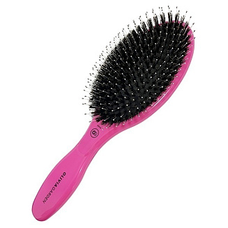Щётка для укладки волос Щетка EXPERT CARE OVAL BoarNylon Bristles щетина+нейлон розовая