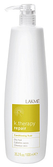 Флюид восстанавливающий для сухих волос Lakme k.therapy Conditioning Fluid Dry Hair, арт,43513, 1000 мл.