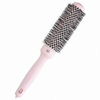 Термобрашинг Olivia Garden ID2222, Expert Blowout SpeedXL Wavy Bristles Pastel Pink, 35 мм, розовый