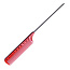 Расчёска с длинным хвостиком Y.S.park 122 red, красная, общая длина- 25 см, длина хвостика- 12.5 см