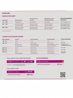 Краска для волос Lakme Collage new 3/22, темный шатен фиолетовый интенсивный, 60 мл