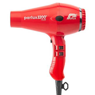 Фен для сушки волос Parlux 3200 Plus, красный, мощность -1900 Вт