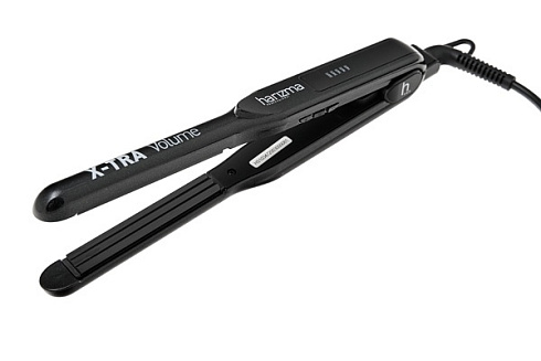 Щипцы- гофре для прикорневого объема Harizma h10347GP, LED- индикатор, черные