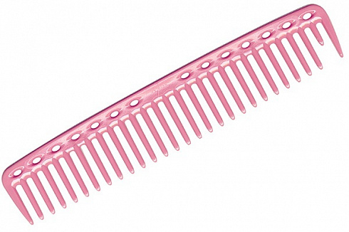 Расчёска для стрижки Y.S.park 452 pink, редкозубая, 20 см, розовая
