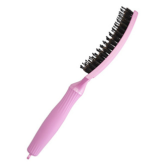 Щетка для волос Olivia Garden Fingerbrush BoarNylon Celestial Pink ID1863