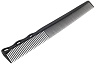 Расчёска для стрижки Y.s.park 252 flex carbon, супергибкая, черная, 16.7 см