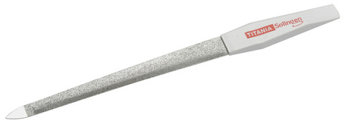 Пилка для ногтей вогнутая 17,5 см TITANIA