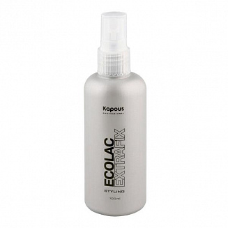 Лак для волос жидкий сверхсильной фиксации Kapous Ecolac Extrafix серии Styling 100 мл