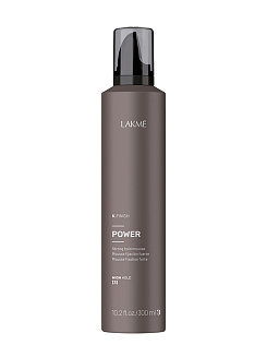 Мусс для укладки волос сильной фиксации Lakme Power K.finish, арт.46023, 300 мл