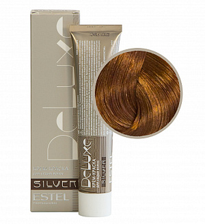 Estel Professional 7/4 крем-краска  Deluxe silver, русый медный 60 мл