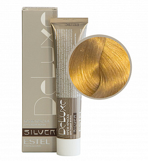 Estel Professional 10/37 крем-краска  Deluxe silver, светлый блондин золотисто-коричневый 60 мл