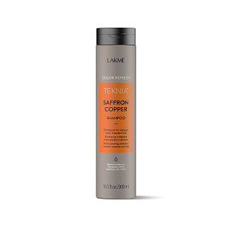 Шампунь оттеночный Lakme Teknia Color Refresh Saflron Copper, арт. 44252, для медных оттенков, 300мл